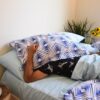 Duvet Cover Set, Tile Blue